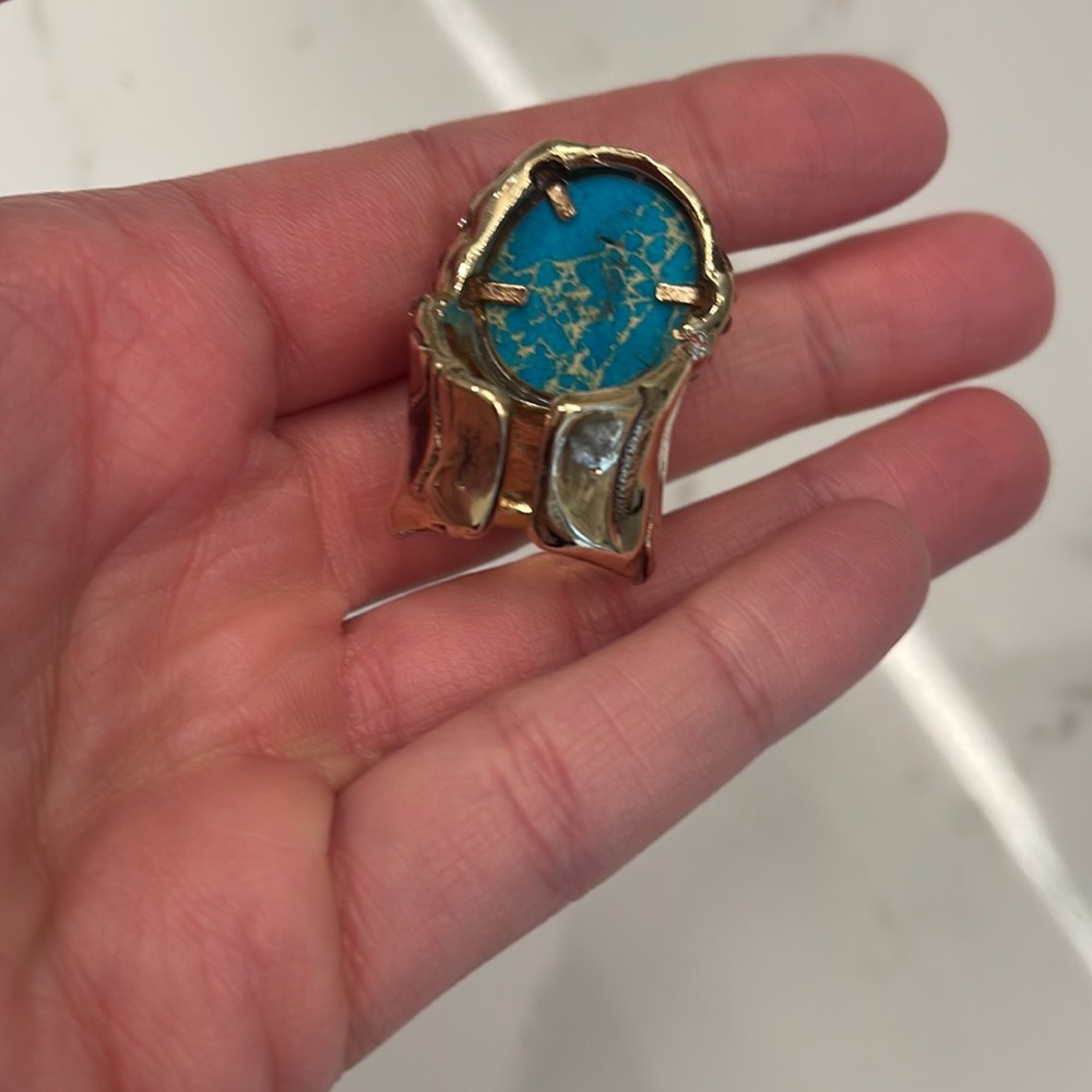 Turquoise ring - Picture 2 of 3